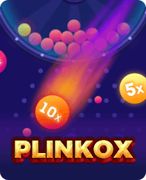 Plinko X — instant win title in the Bonu1 app lobby